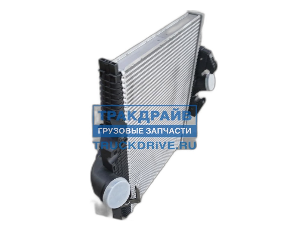 Охладитель наддув. воздуха КАМАЗ 5490 MB Actros, Axor, алюминиевый (А9405010301, А3755010101, 5490А-1172010) LUZAR, артикул LRIC 15703 — фото автозапчасти