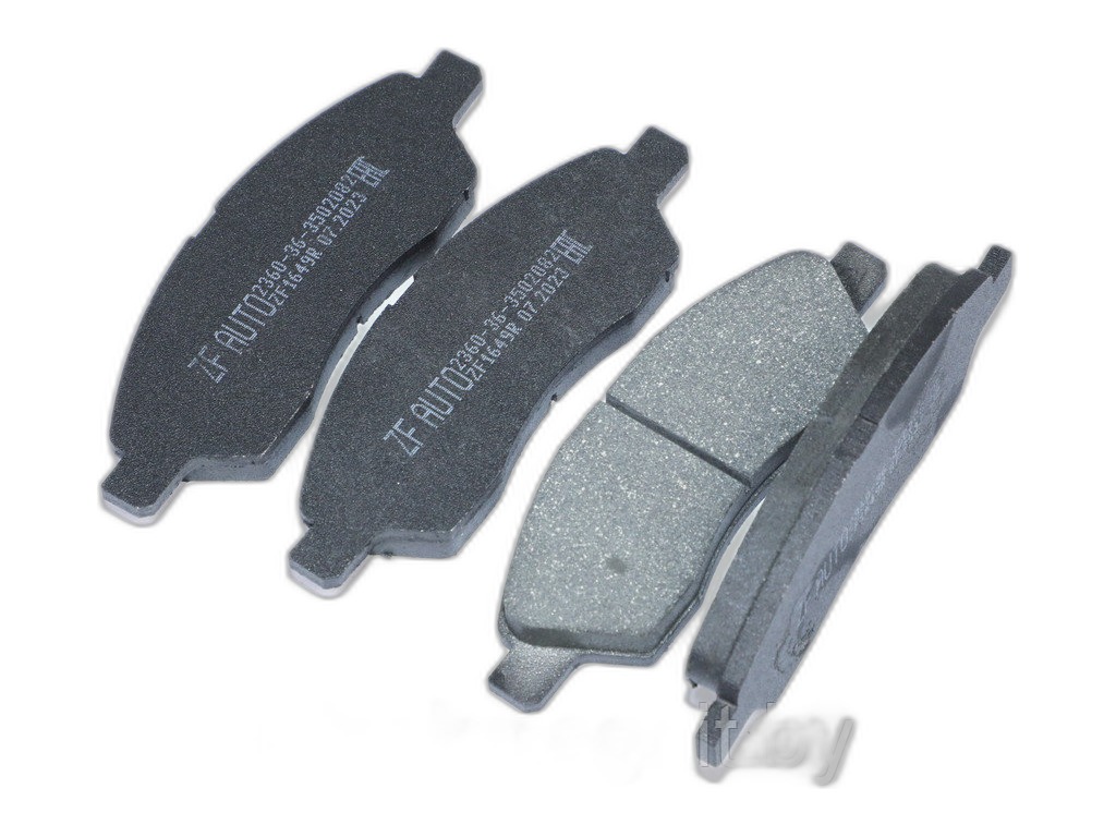 Колодка тормозная УАЗ Профи задняя барабанная (к-т 2 шт) MetalPart, артикул MP-236021-3502082 — фото автозапчасти