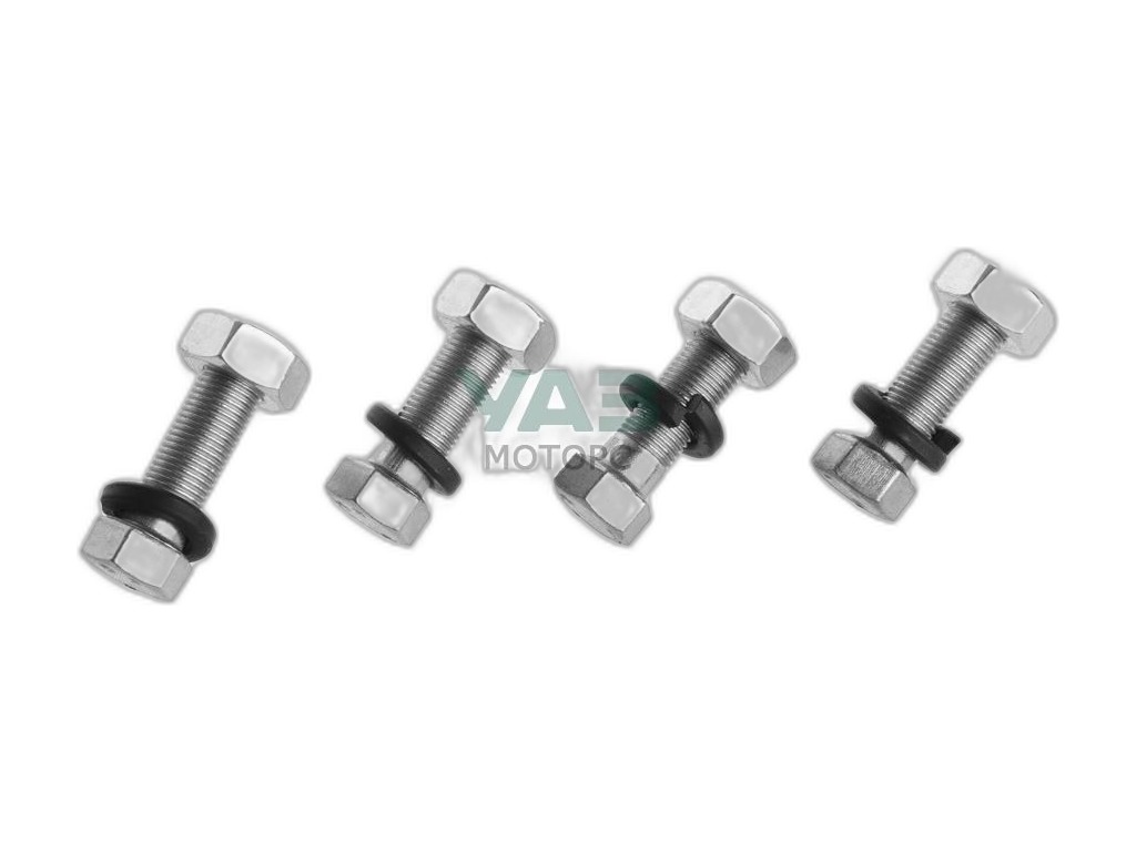 Болт карданного вала УАЗ (М10*1,0*30)(к-т 4шт, болты+гайки+гровер) MetalPart, артикул MP-N-102-01 — фото автозапчасти
