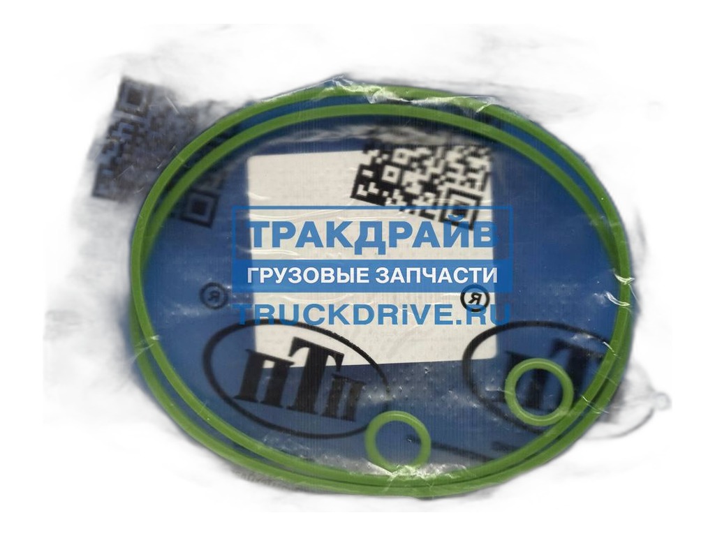 Р/к масляного фильтра КамАЗ, ЛиАЗ-5256 силикон зеленый ПТП64, артикул PTP023364 — фото автозапчасти
