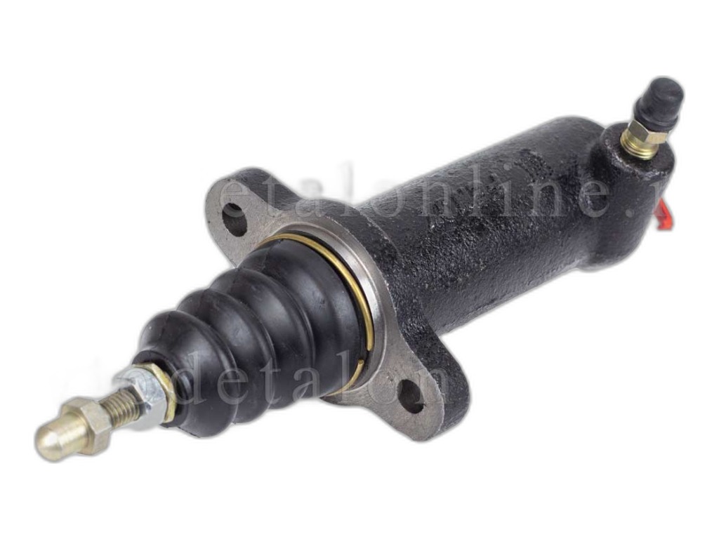 Цилиндр сцепления рабочий УАЗ Хантер, 3160, 3162, 3163 Патриот дв.ЗМЗ 409, в сб. со штоком, регулируемый (208727) Riginal, г. Н. Новгород, артикул RG31605-1602510 — фото автозапчасти