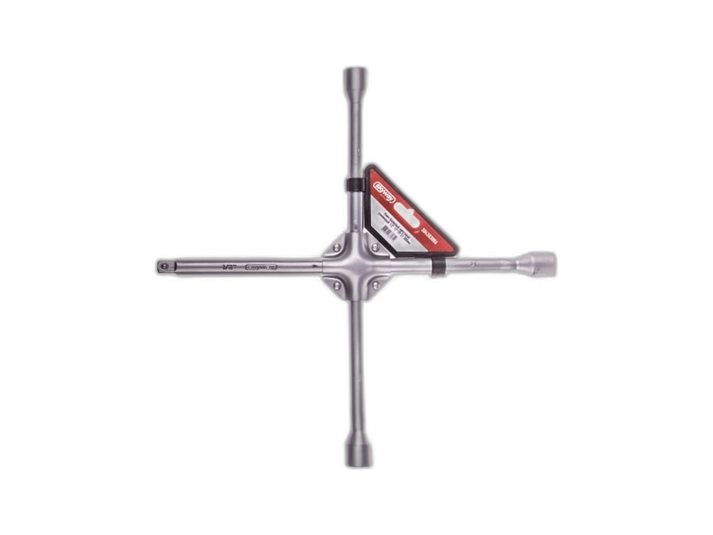 Ключ баллонный 17х19х21х1/2", крестовой, усиленный Skyway, артикул S04303006 — фото автозапчасти