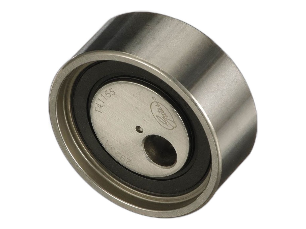 Ролик натяжителя ремня ГРМ LADA Largus, Renault Logan, Sandero, Megane, Clio 2, Laguna 8кл. с/о GATES, артикул T41155 — фото автозапчасти