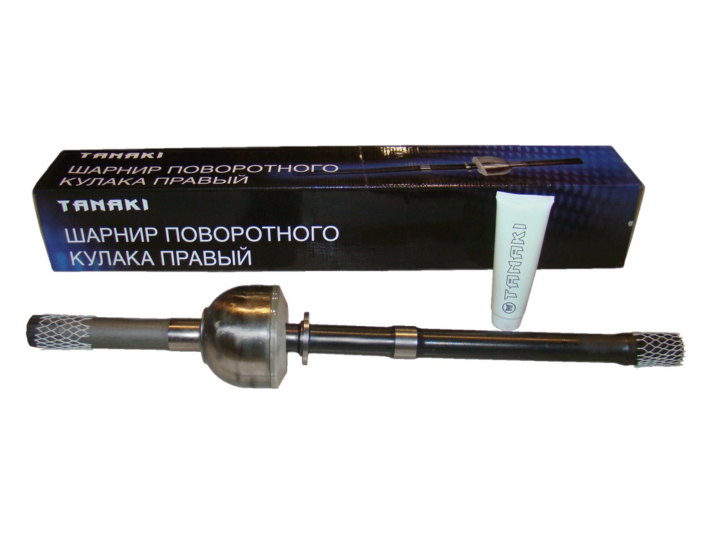 Шрус (шарнир поворотного кулака) УАЗ 3160 Патриот, левый длинный, L=1022мм., мост "Спайсер", колея L=1445мм., +смазка (3160-2304061, 3160-2304061-01) TANAKI, артикул TKU-2304061-61 — фото автозапчасти