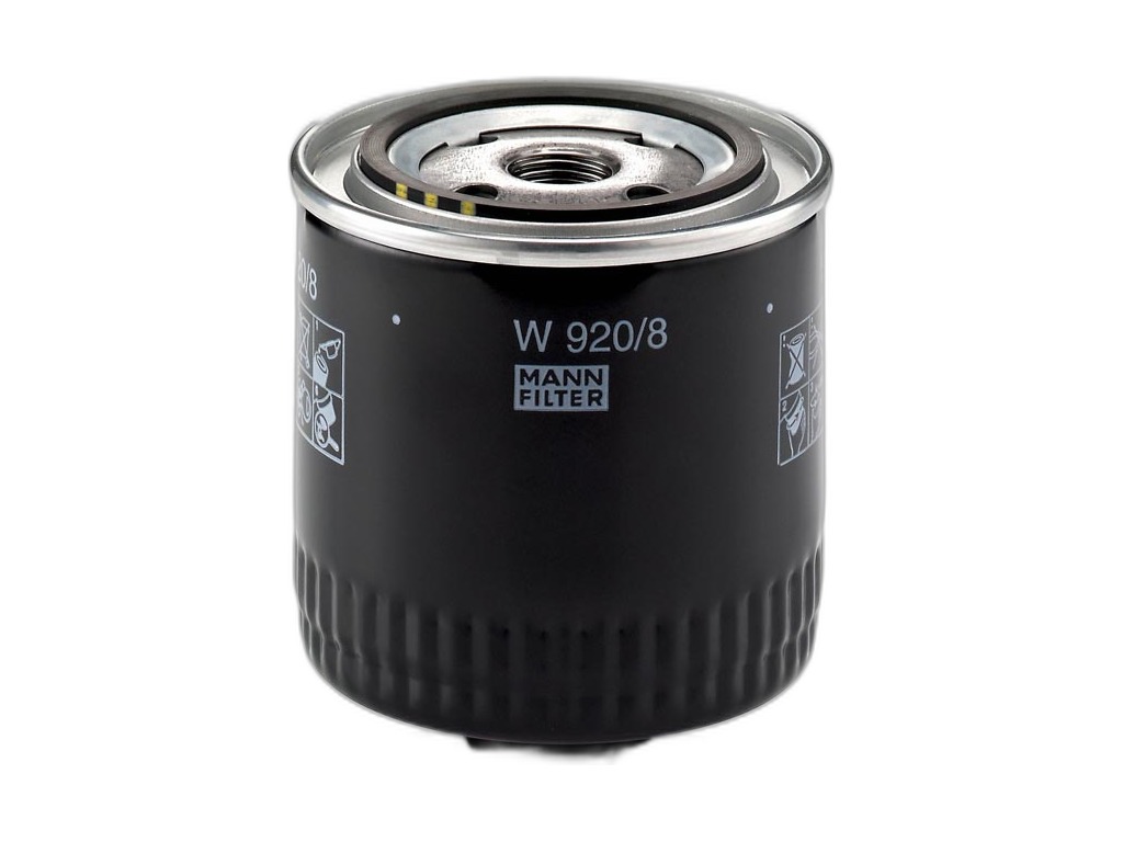 Фильтр масляный ГАЗ, УАЗ 406, 405, 409, 4216 дв. h=95 мм, CHRYSLER, JEEP, DODGE, NISSAN, MITSUBISHI MANN FILTER, артикул W 920/6 — фото автозапчасти