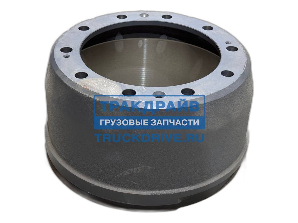 Барабан тормозной SITRAK C7H, HOWO T5G, передний, мост VGD71 (АМ-02-058) АВТОМАГНАТ, артикул WG4070450005 — фото автозапчасти