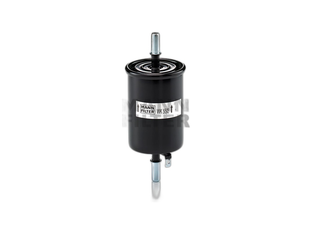 Фильтр топливный ВАЗ-2123, Chevrolet, GM, VAG, CHANGAN, DATSUN, FIAT, JAGUAR, OPEL, УАЗ Патриот (металл) MANN FILTER, артикул WK 55/3 — фото автозапчасти