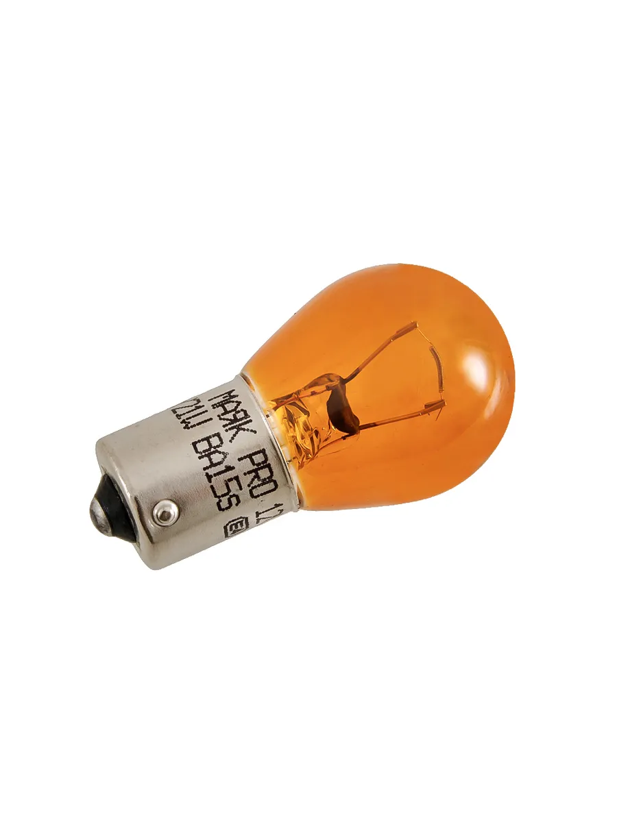 Автолампа PY21W, 12V 21W BAU15s Amber ORIGINAL PRO OEM (уп. 10 шт, цена за 1). 01218Amb/10 "МАЯК" — фото автозапчасти