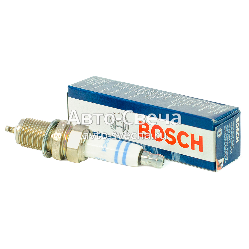 Свеча зажигания BMW, MINI (8186) Double Platinum BOSCH, артикул 0 242 235 776 — фото автозапчасти