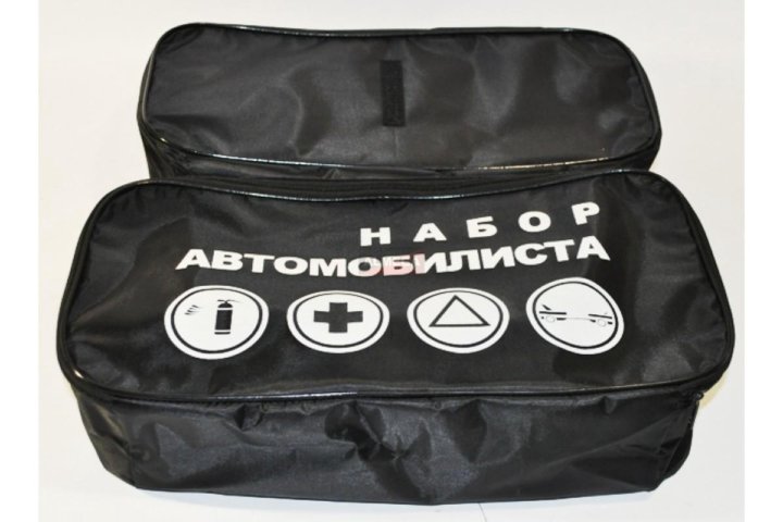 Сумка для техосмотра (черная), усиленная ALMEGA, артикул 06806 — фото автозапчасти