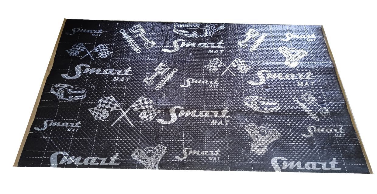 Шумоизоляция-виброизоляция Smartmat Black (470х750х30) StP, артикул 09597-01-00 — фото автозапчасти