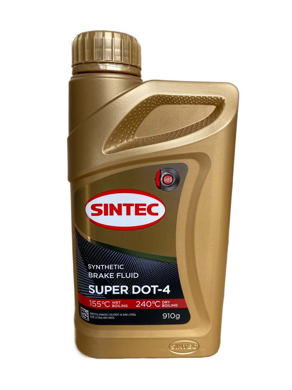 Тормозная жидкость Sintec DOT-4 CLASS-6 синтетика 910 гр, артикул 105543 — фото автозапчасти