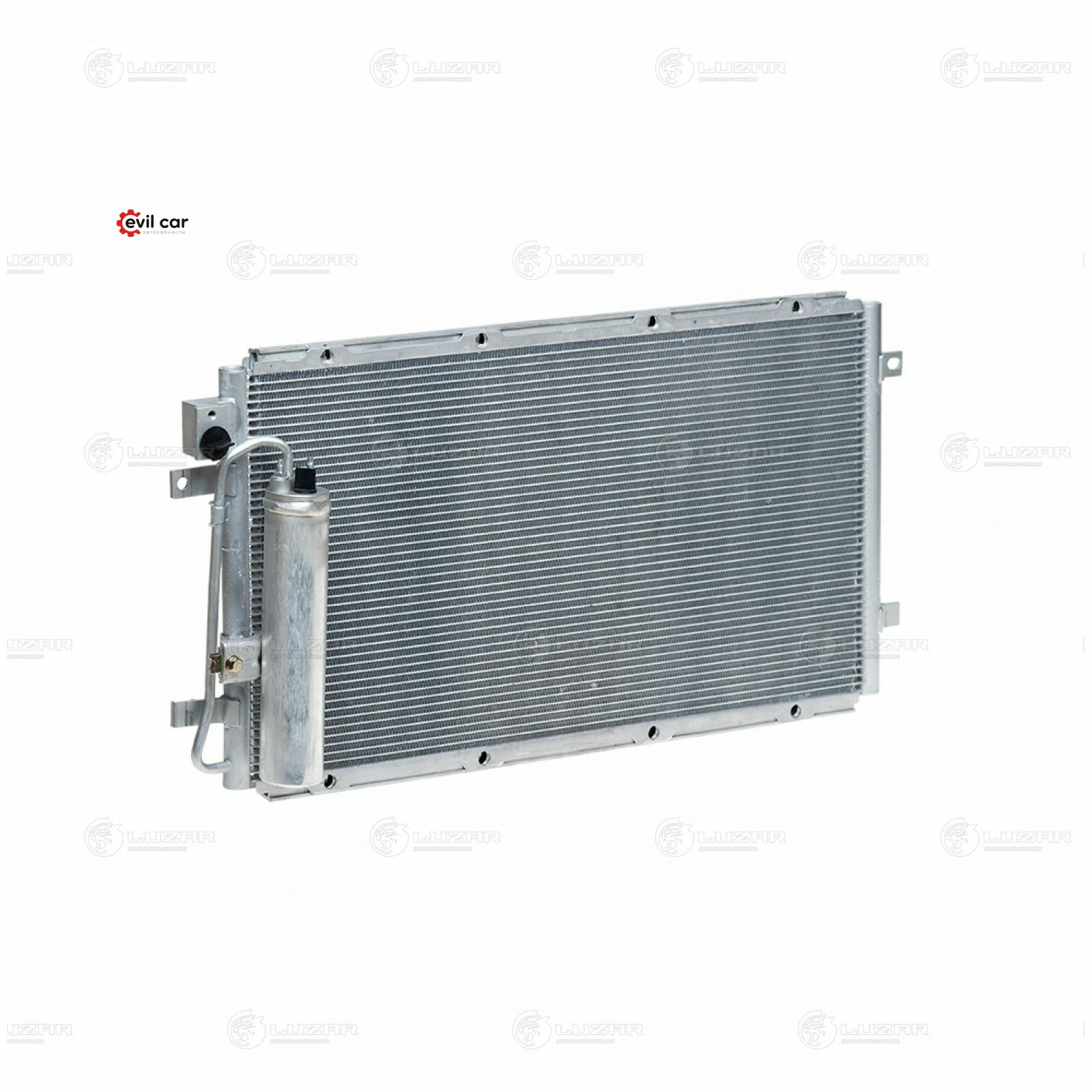 Радиатор кондиционера ВАЗ 2190-94, (тип KDAC). "HANON SYSTEMS", артикул 2190-8112010-14 — фото автозапчасти
