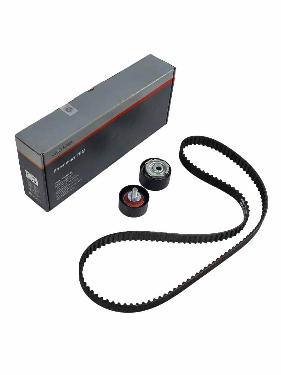 Ремкомплект ГРМ ВАЗ 2170-94, (дв. 21126) (рем +2 рол) усил. HNBR+PTFE. 21126-1006040/38/35 "ROSTECO", артикул 22592 — фото автозапчасти