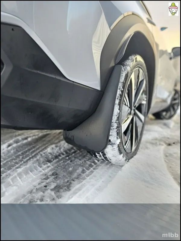 Брызговик GEELY Atlas L, Boyue L II, (c 2022г.) задний (к-т 2 шт). GAPP002FX11 "ROSTECO", артикул 23401 — фото автозапчасти