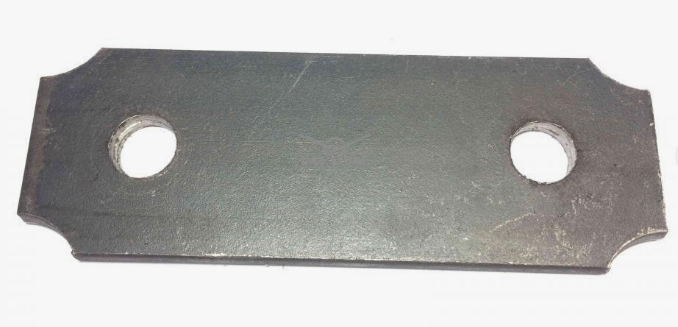 Щека серьги рессоры УАЗ Хантер, 3160, 3163 Патриот, наружная (316000-2912466-97, 316000291246697) ZFauto, артикул 3160-2912466 ZF — фото автозапчасти