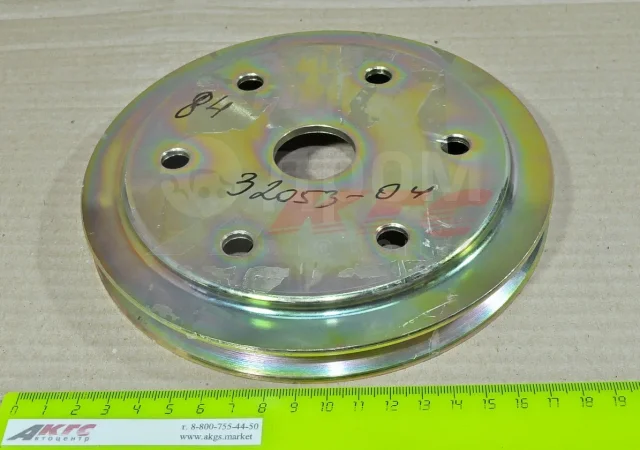 Шкив вала коленчатого (ПАЗ-32053,Вектор, дв.ЯМЗ), артикул .32053-04-110-1307184 — фото автозапчасти