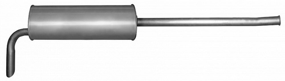 Глушитель ГАЗ 3302, (дв. Cummins Е-4) удлиненная база. 330202-1201008-40 Е4 "ВВВ" — фото автозапчасти