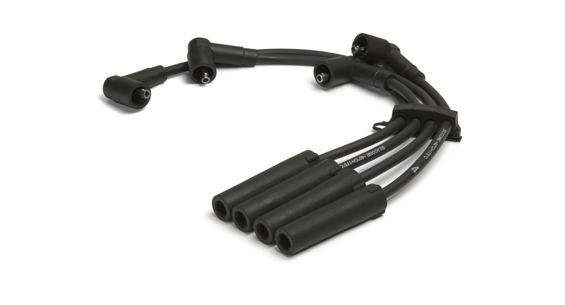Провода в/в ГАЗ 3302 дв. УМЗ 4216 ЕВРО 3, 4 к-т с наконеч. SILICONE (под 57.3705, 66.3705 катушки) CARGEN, артикул 4216370708023CR — фото автозапчасти