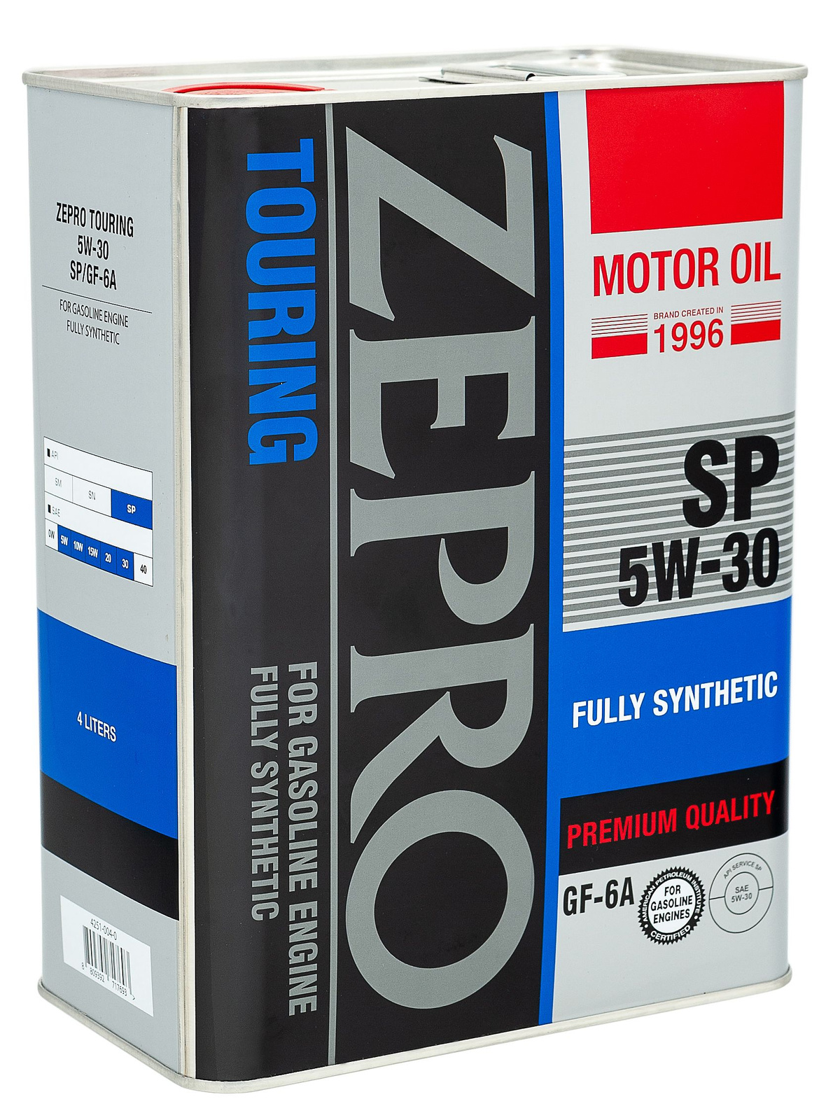 Масло Idemitsu ZEPRO TOURING 5W-30 SN/GF-5 4л, артикул 4251-004 — фото автозапчасти