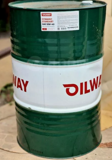 Масло моторное OILWAY 10W-40 Dynamic Hi-Tech Max SL/CF п/синтетика 205 л (180 кг), артикул 4670030177391 — фото автозапчасти