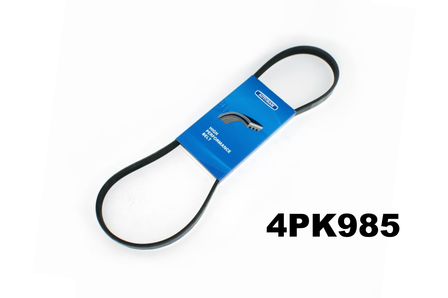 Ремень приводной, поликлиновый (EPDM). 4PK910 "AUTORAM" — фото автозапчасти