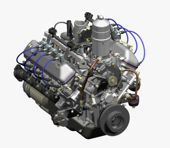 Двигатель ЗМЗ 5245 ПАЗ 3205 ЕВРО-4, 5. (АИ-92/ГАЗ) (МИКАС 12.48) 138,4 л/с. ПАЗ-3203, ПАЗ-3205, ПАЗ-3206, артикул 52450-1000400-10 — фото автозапчасти