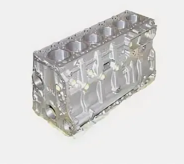 Блок цилиндров дв.ЯМЗ 536.10 (536.1002012-10) ПАО Автодизель, г. Ярославль, артикул 536.1002011-10 — фото автозапчасти