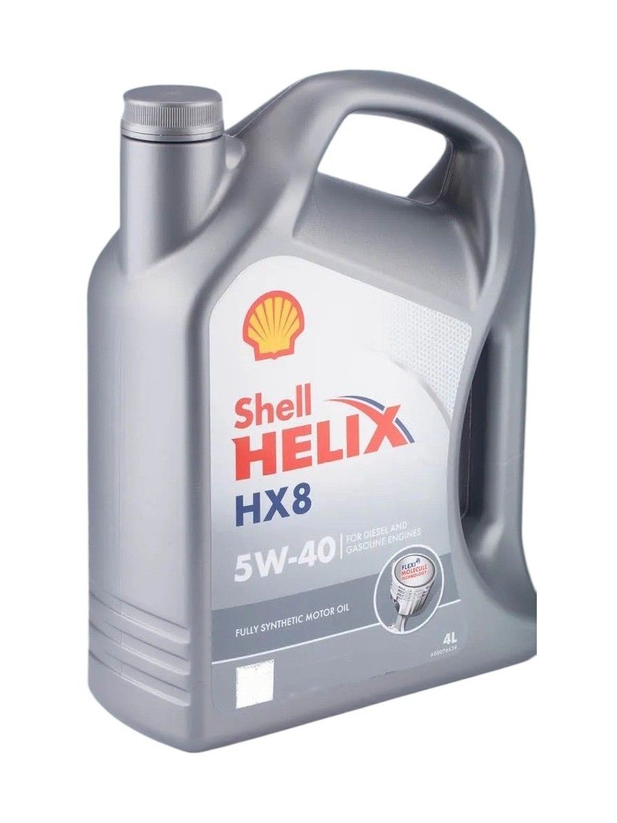 Масло моторное Shell Helix HX8 5W-40 SP, A3/B4 синтетика 4 л, артикул 550070336 — фото автозапчасти