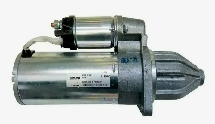 Стартер ГАЗ, (дв. ЗМЗ 402.10, 4021.10, 4025.10), редукторный, (2,0кВт). 6002.3708 "АТЭ-1" (Прамо), артикул 6002.3708000 — фото автозапчасти