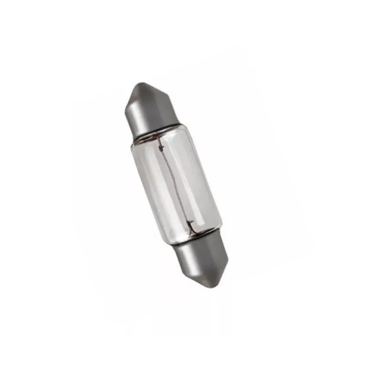 Автолампа C5W, 12V 5W, цоколь SV8.5 (39мм) (салон, номер.знак). 61205c(39)/10 "МАЯК" (уп. 10 шт) — фото автозапчасти