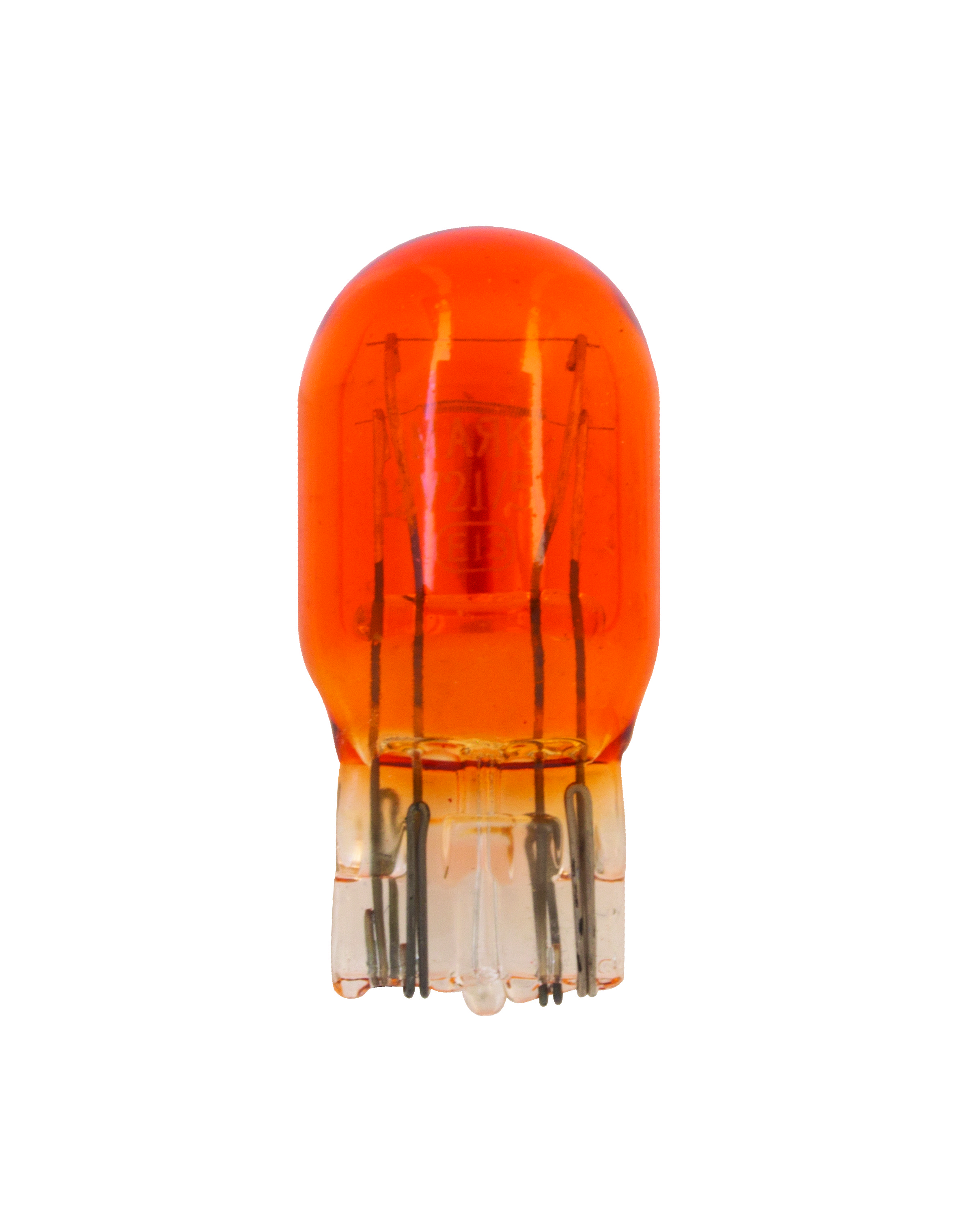 Автолампа WY21/5W, 12V 21/5W, цоколь W3x16q ORANGE (стоп, габариты, на иномарки). 61215бцORANGE "МАЯ МАЯК — фото автозапчасти