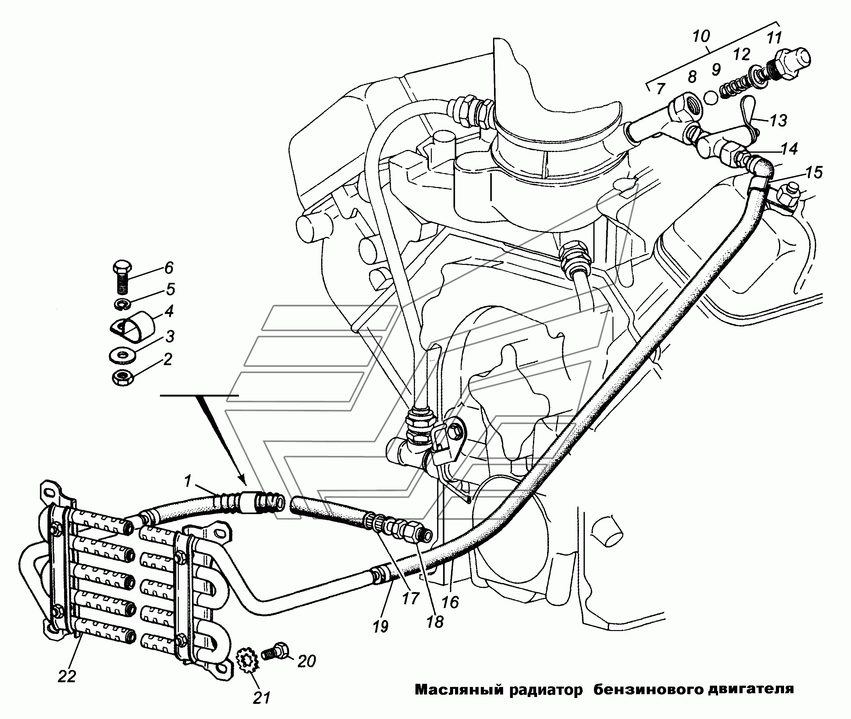 ОБOЛOЧKA ЗAЩИTHAЯ ШЛAHГA MACЛЯHOГO PAДИATOPA ГАЗ, артикул 63-1013102-А — фото автозапчасти