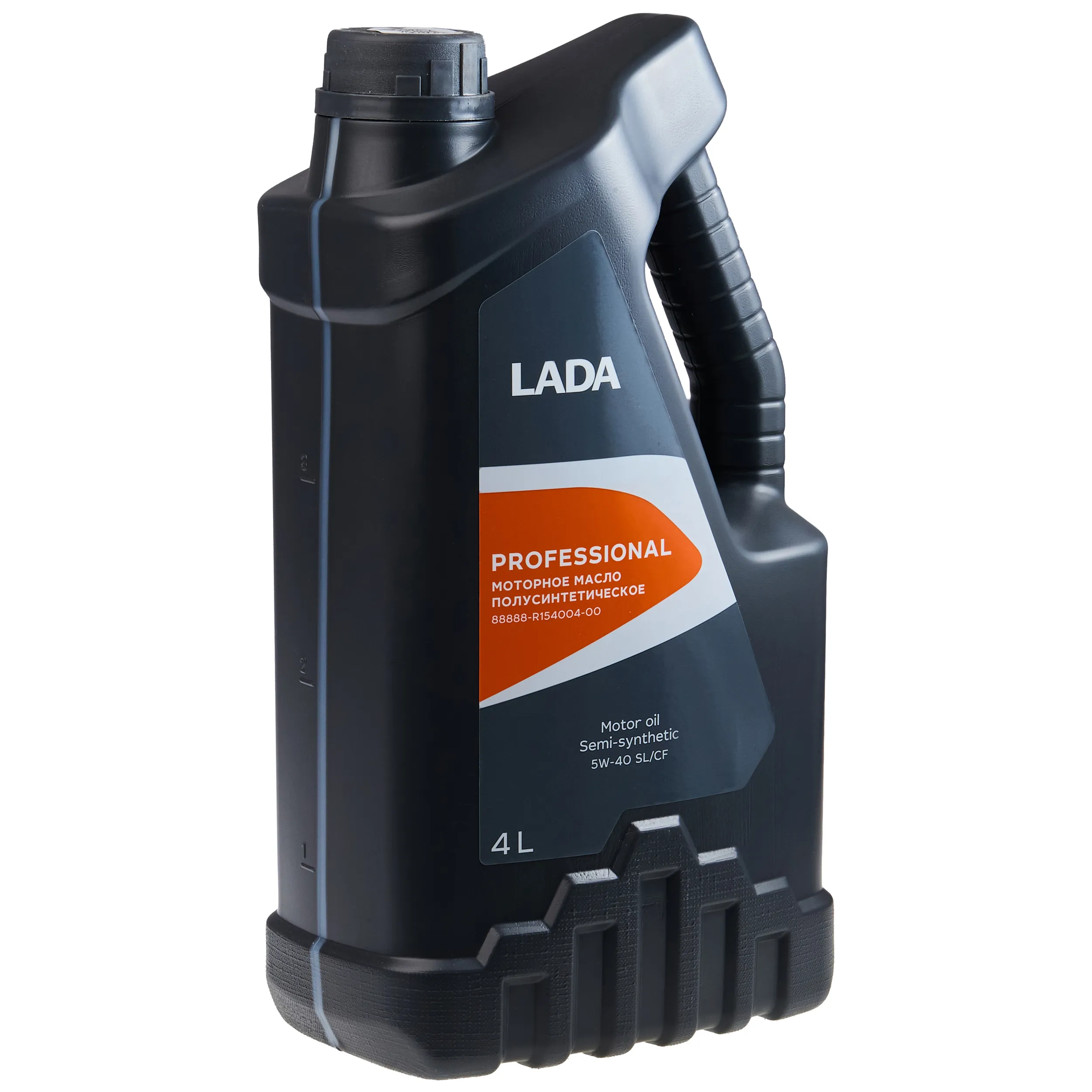 Масло моторное LADA PROFESSIONAL 5W-40 SL/CF п/синтетика 4 л, артикул 88888R15400400 — фото автозапчасти