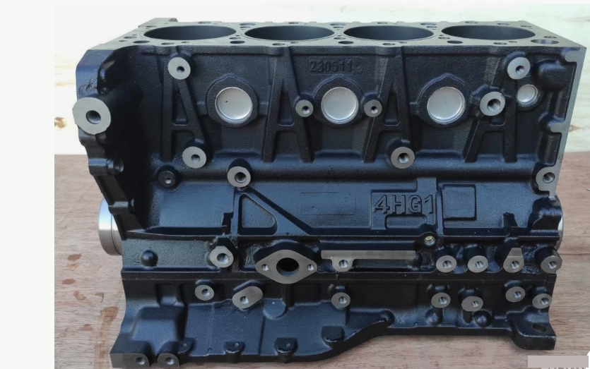 Двигатель Isuzu 4HG1 комплектации SHORT ( блок цилиндров в сборе с поршневой и коленвалом ) Новый, Корея! GMP, артикул 8971737261 — фото автозапчасти