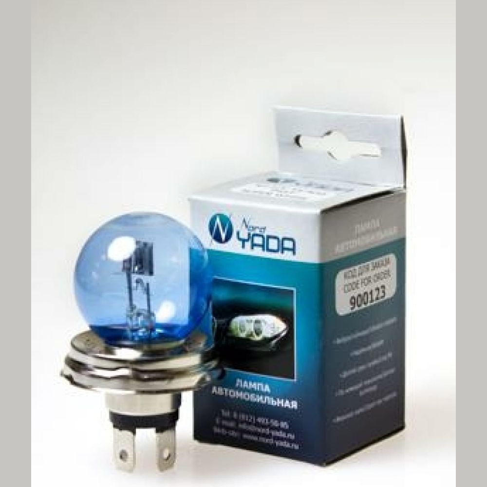 Автолампа R2, 12V 75/70W, цоколь P45t. 900109 "Nord YADA" — фото автозапчасти