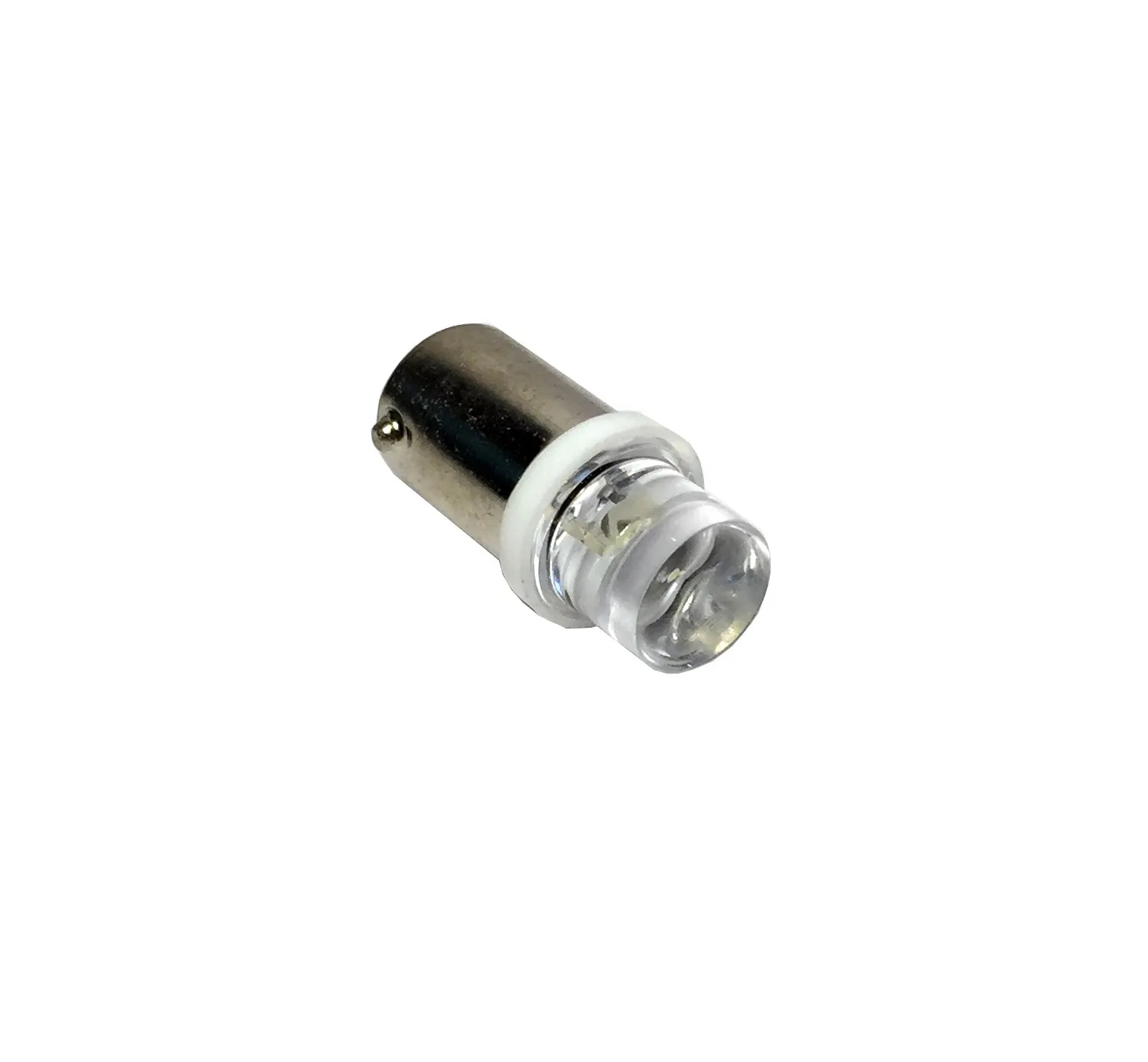 Автолампа T4W, 12V, BA9s, (светодиод Т8-03 1LED) конус белый 0.18W 4lm. 900284 "Nord YADA" — фото автозапчасти