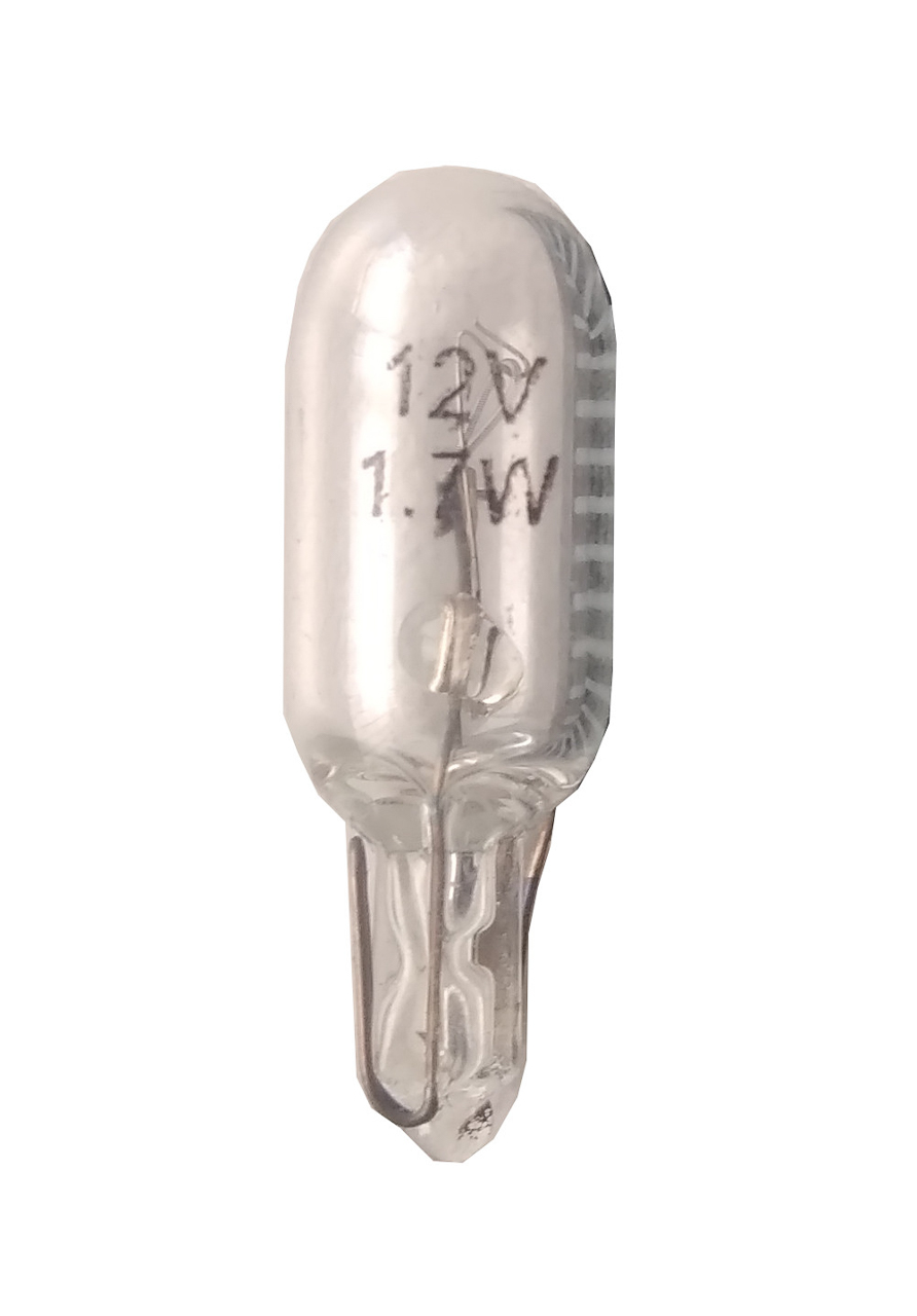 Автолампа W1,7W, 12V 1,7W, безцокольная W2,1x5,3d, (панель приборов). 905926 "Nord YADA" — фото автозапчасти