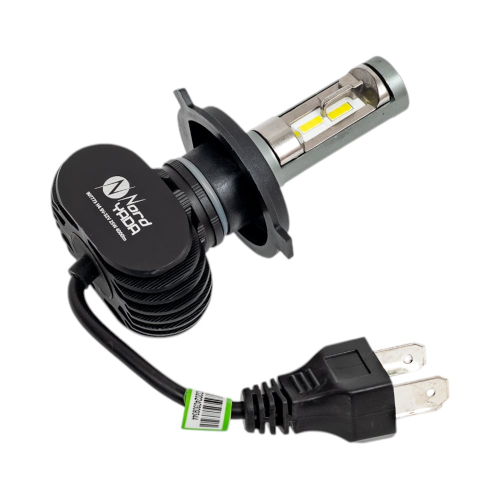 Автолампа H4, 9-32V 25W, (светодиод S1-1 LED) 6500k 4000lm. 907773 "Nord YADA" — фото автозапчасти