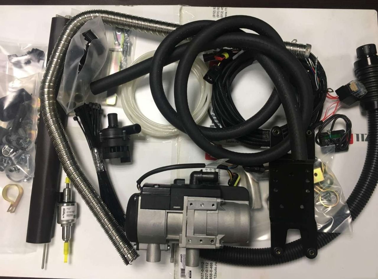 КОМПЛЕКТ ПРЕДПУСКОВОГО ПОДОГРЕВАТЕЛЯ BINAR-5S 10 ГАЗ, артикул А65R3Е.8134021-10 — фото автозапчасти