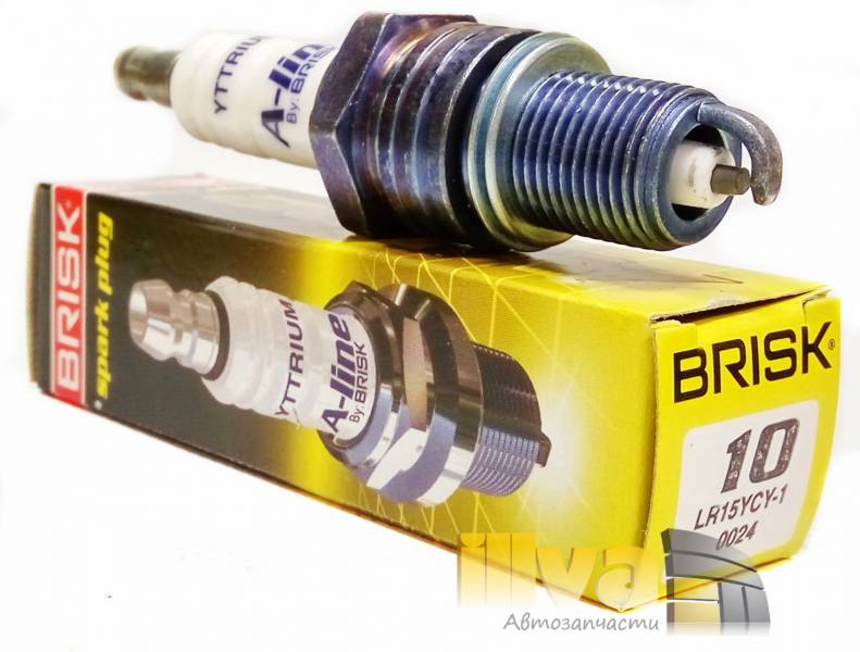 Свеча №10/ LR15YCY-1/ Brisk A-Line/ Honda, City,Civik,Jazz,Prelude,Toyota Corolla, артикул A-Line 10 — фото автозапчасти