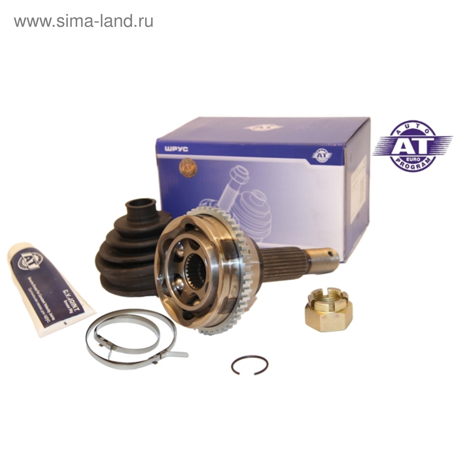 Граната (ШРУС) FORD Transit VI 00-06 наружная (+ABS) (Z=28/26). AT 4851-400CV "AT" Auto Euro Program AT — фото автозапчасти