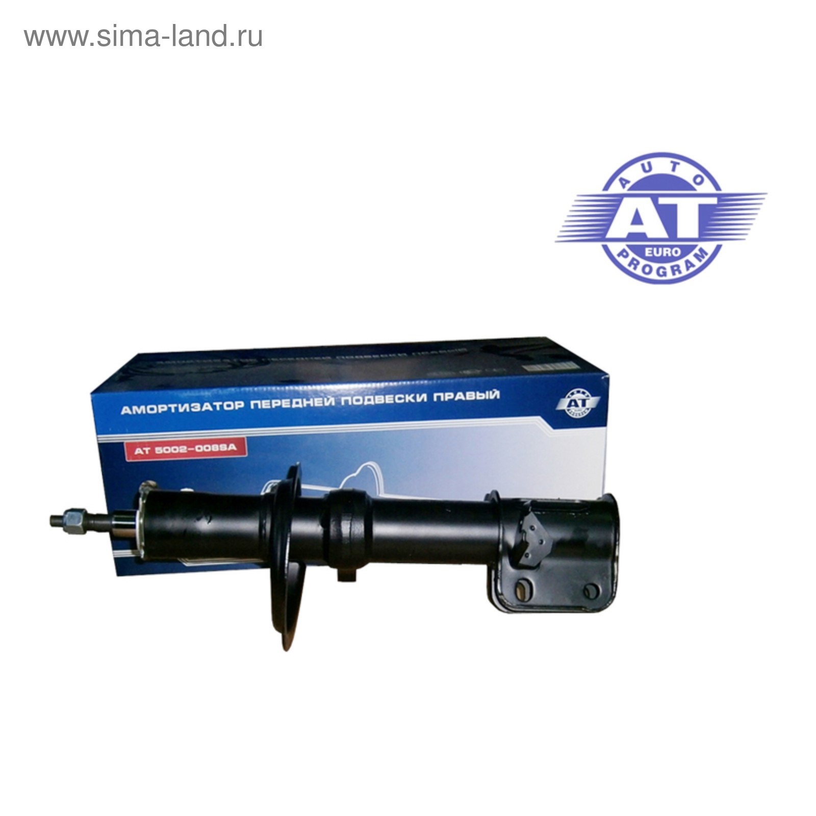 Амортизатор ВАЗ 2108-09, передний левый (стойка), масляный. AT 5003-008SA "AT" Auto Euro Program AT — фото автозапчасти