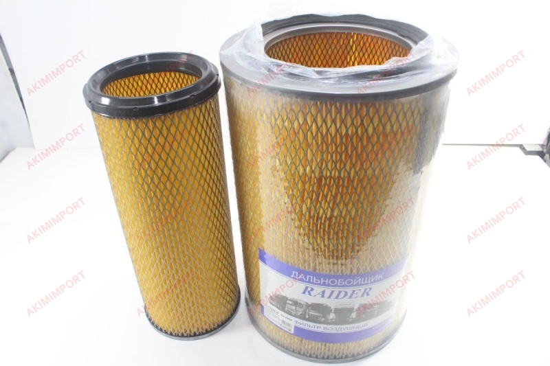 Фильтр воздушный МТЗ 100 , ПАЗ, МАЗ 103.(Комплект 2 штуки) EFV656 "Цитрон" (Raider) — фото автозапчасти
