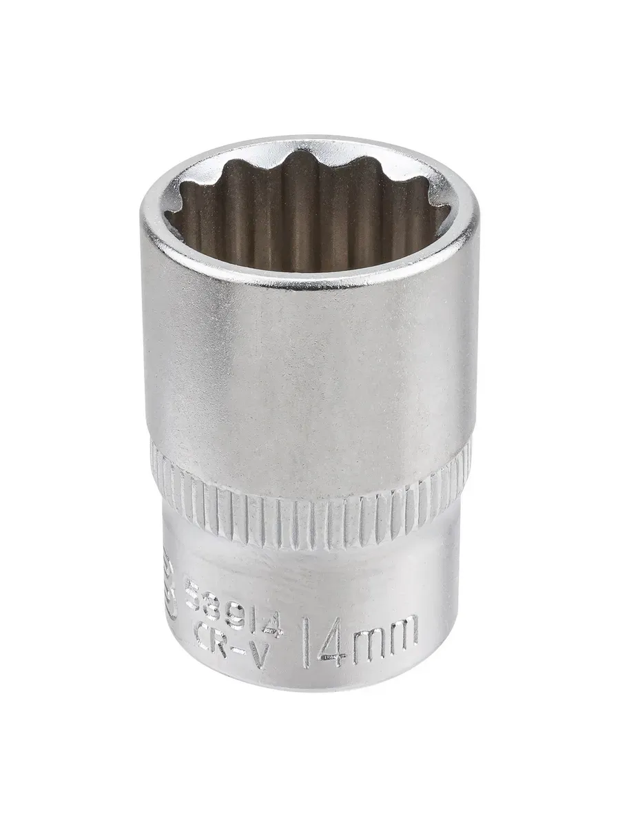 Головка торцевая 1/2"Dr 14мм. KT 700328 "KRAFT" — фото автозапчасти