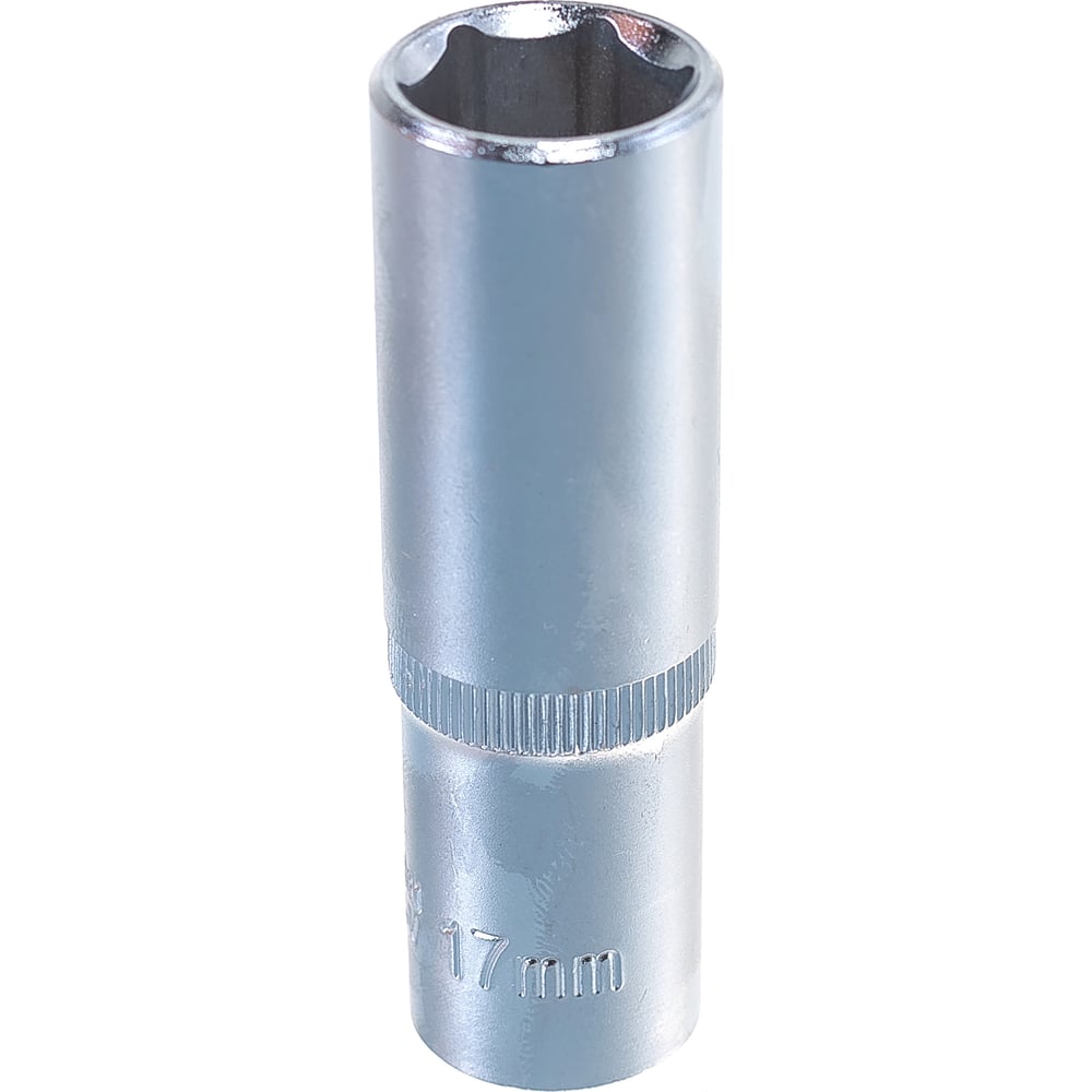 Головка торцевая 1/2"Dr глубокая 17мм. KT 700381 "KRAFT" — фото автозапчасти