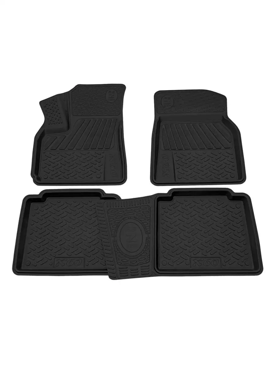 Коврики пола Lifan x60 (2011-) Premium (к-т 4 шт) SRTK, артикул PR.LIF.X60.12G.02065 — фото автозапчасти