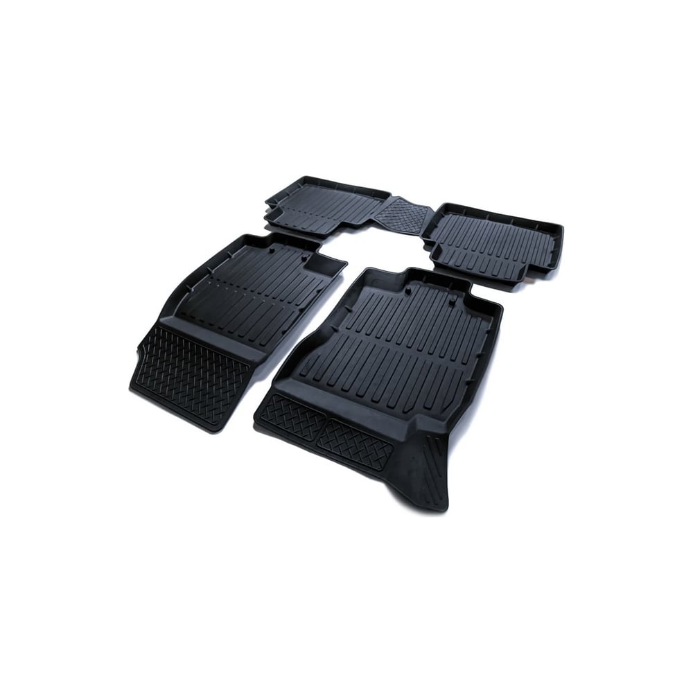 Коврики пола Skoda Rapid (2012-) Premium (к-т 5 шт) SRTK, артикул PR.SK.RAP.12G.02061 — фото автозапчасти