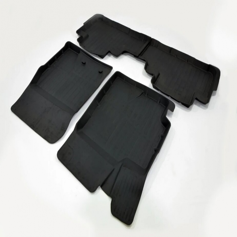 Коврики пола TOYOTA Highlander (2013-) Premium (к-т 4 шт) SRTK, артикул PR.TY.HI.13G.02X72 — фото автозапчасти