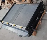 Блок радиаторов масляных тр. К744Р3, К9000 Кировец дв.МВ ОМ460LA, ОМ1300, алюминиевый, 1-но рядный, ГУР и КПП с каркасом Композит Групп — вид 1